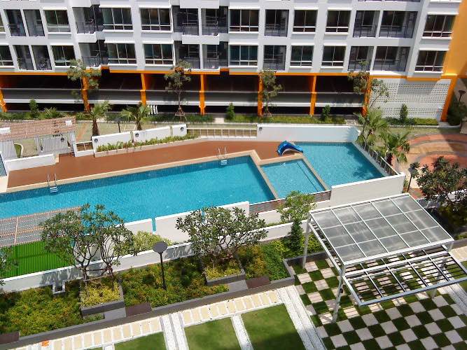 ให้เช่าห้องแบบ 2ห้องนอน 1ห้องน้ำ โซนพื้นที่ BTS ปุณณวิถี คอนโด แอท ซิตี้ สุขุมวิท 101/1 (City Sukhumvit 101/1) ขนาดห้อง 51 ตรม. ชั้น 8