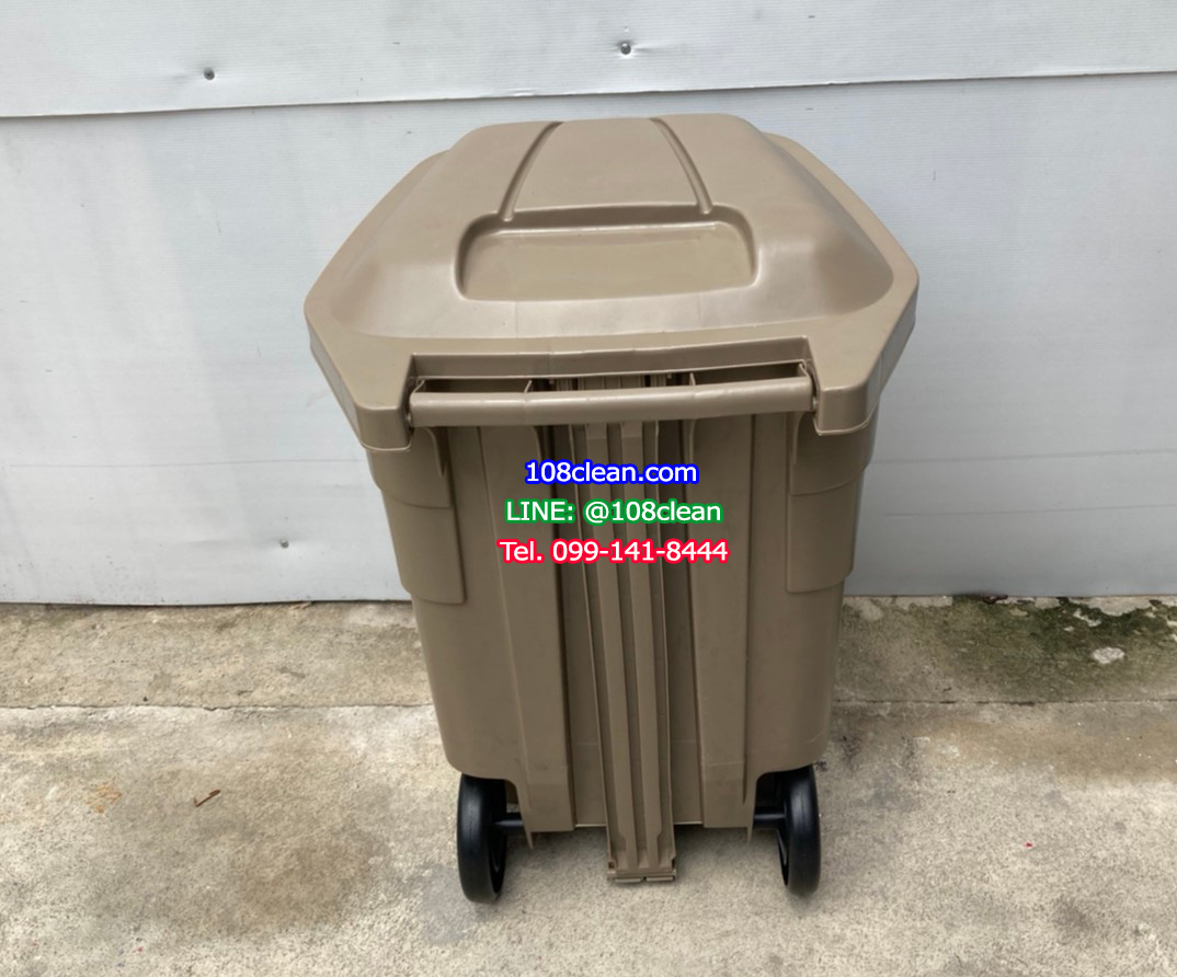 ถังขยะเท้าเหยียบ ทรงเหลี่ยม 85 ลิตร