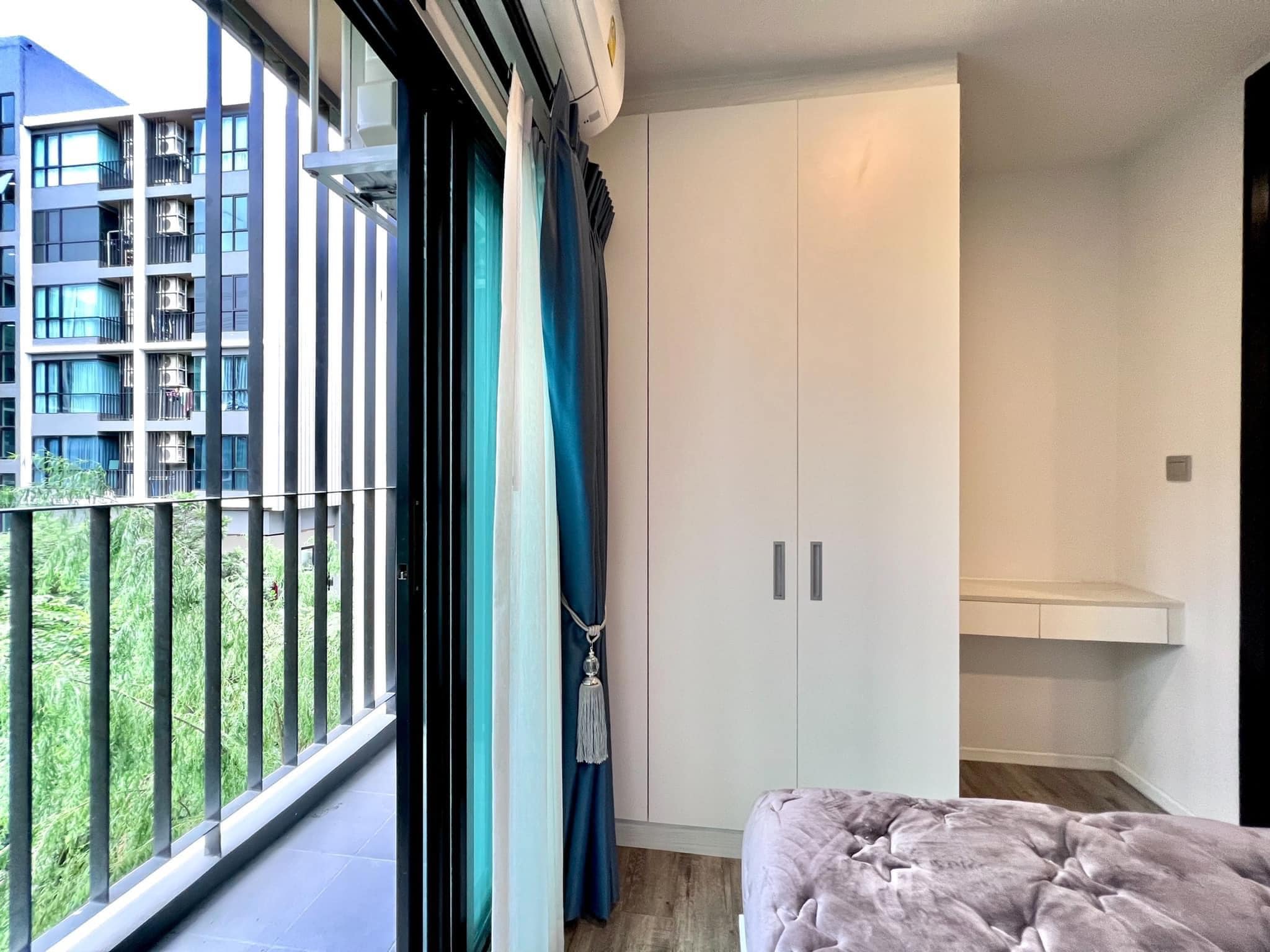 ให้เช่า Atmoz Chaengwattana (แอทโมซ แจ้งวัฒนะ) ตึกBชั้น4วิวสวน พร้อมเข้าอยู่