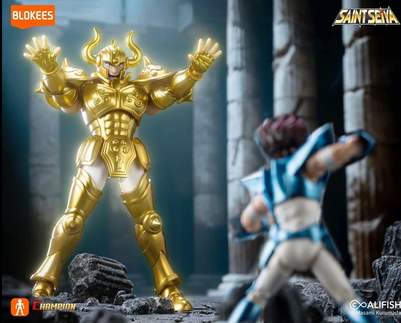 BLOKEES FIGURES -810181531237 SAINT SEIYA 75007 CHAMPION CLASS 06 - TAURUS ALDEBARAN