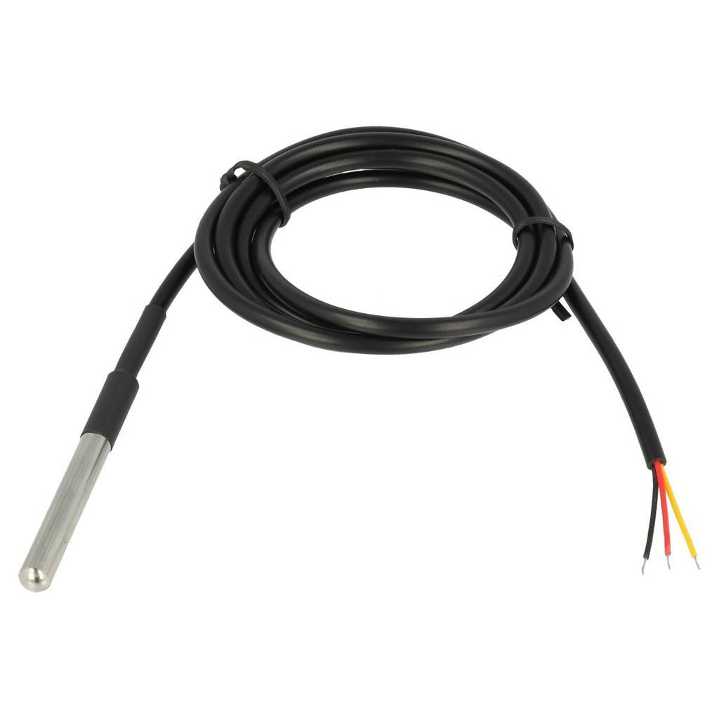 Digital Temperature Temp Sensor Probe DS18B20 For Thermometer Waterproof 100CM