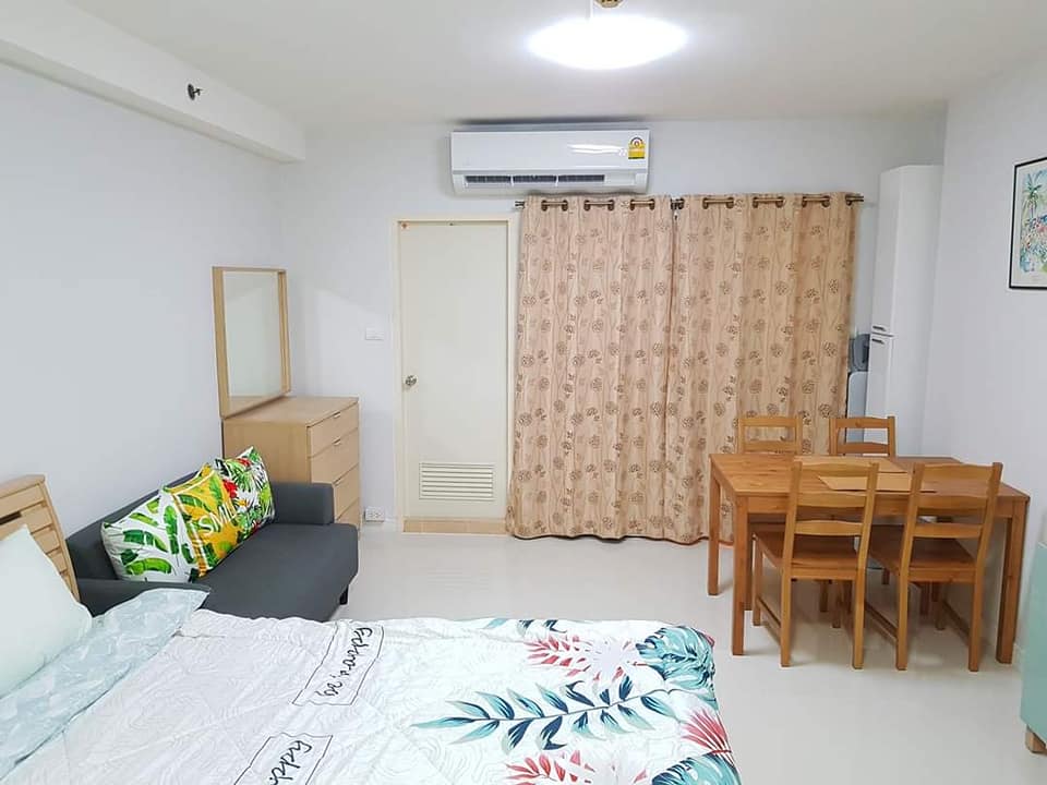 ปล่อยเช่าคอนโด ซิตี้โฮม สุขุมวิท 101/2 (City Home Sukhumvit) - Studio 1ห้องน้ำ 1ห้องครัว - ใกล้ BTSอุดมสุข - ขนาดห้อง 30 ตรม. ชั้น 2 ตึกA1