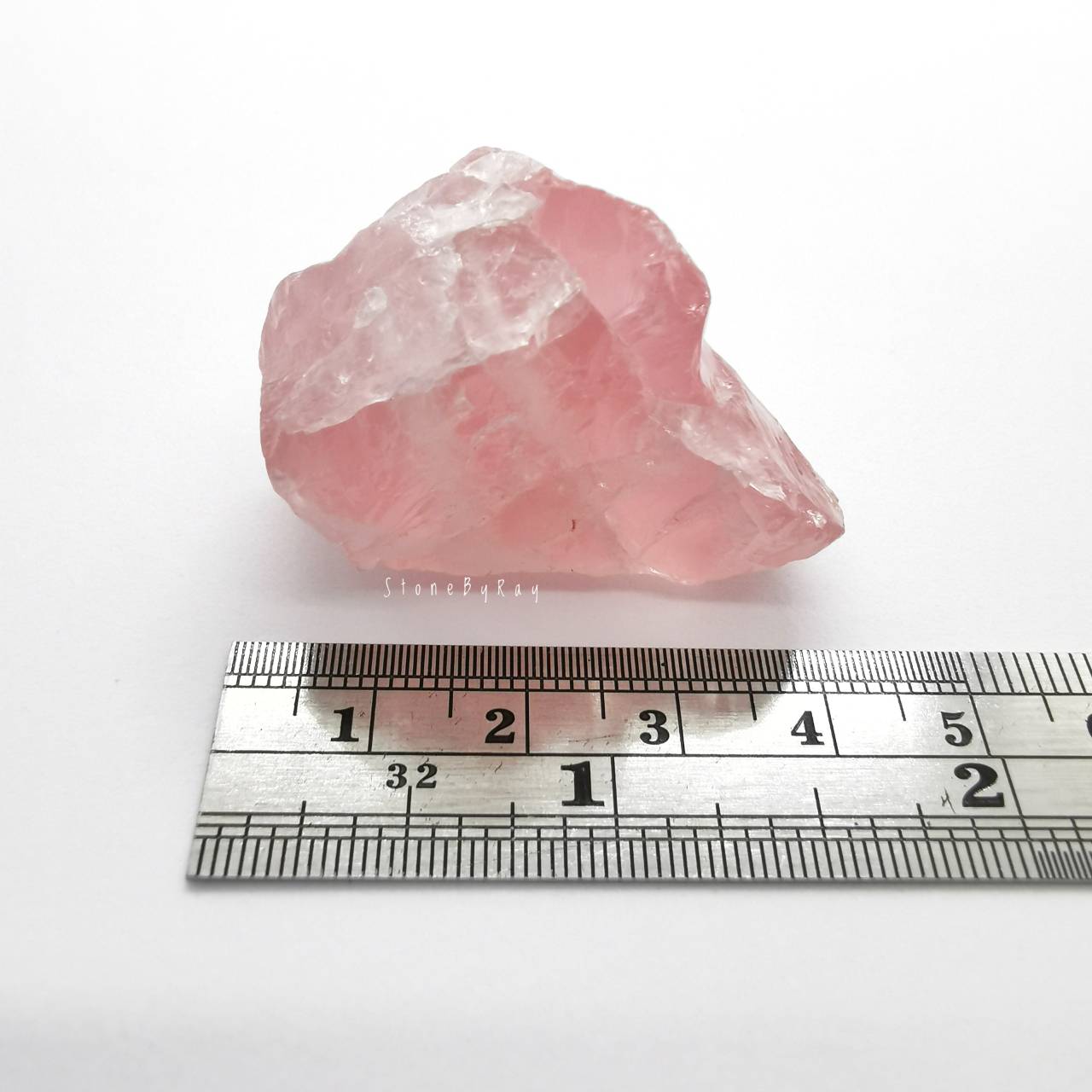 หินโรสควอตซ์ก้อนธรรมชาติ(Rose Quartz)