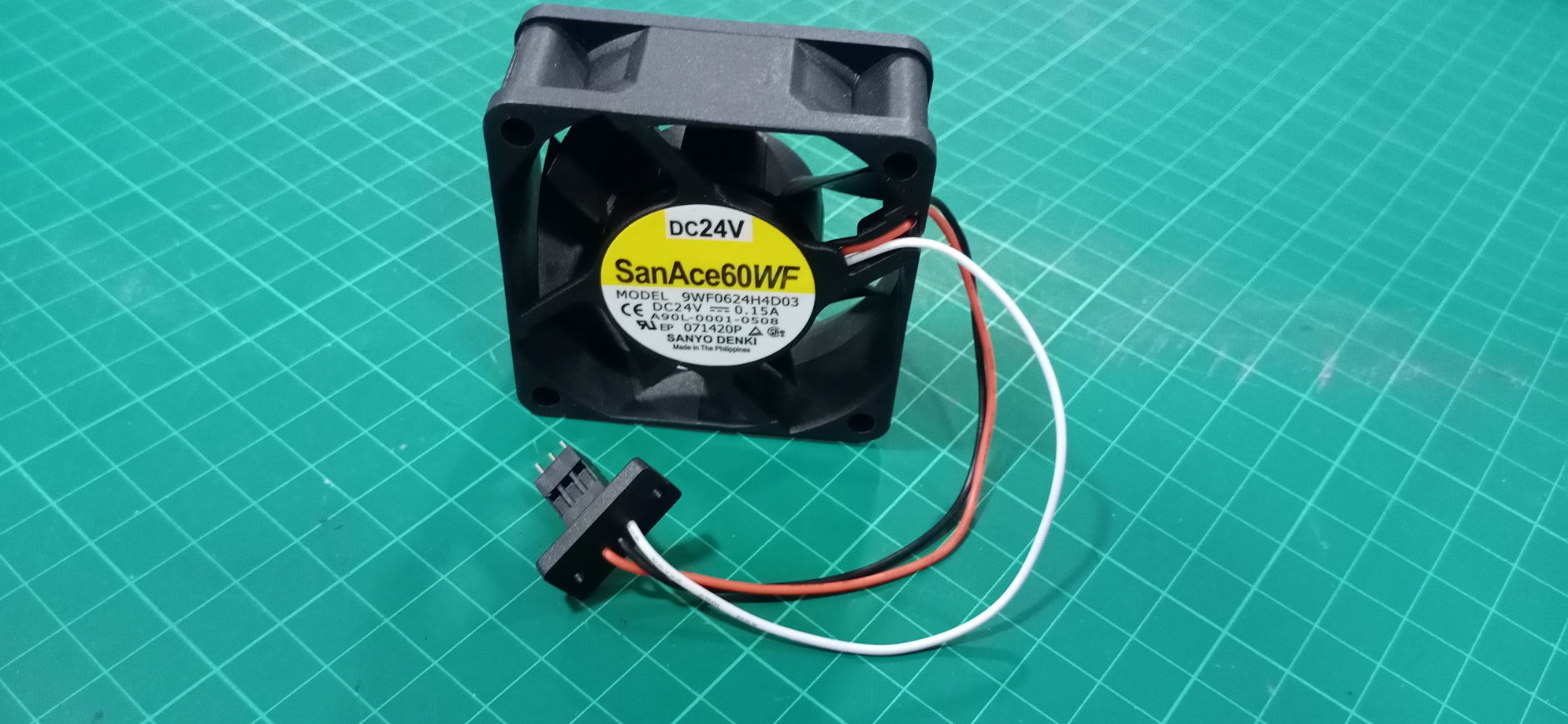 FANUC A90L-0001-0508 SANYO 9WF0624H4D03 FAN MOTOR