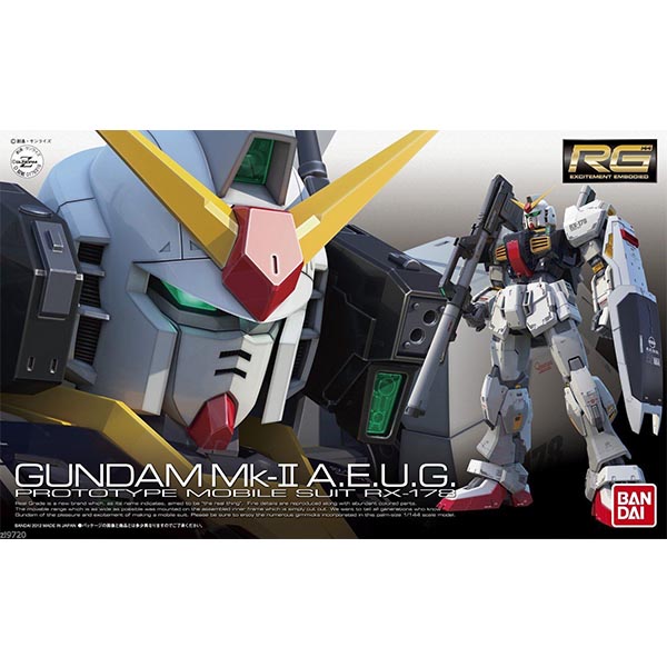 4573102615985 RG08 1/144 RX-178 Gundam MK-II (A.E.U.G.) 2800yen