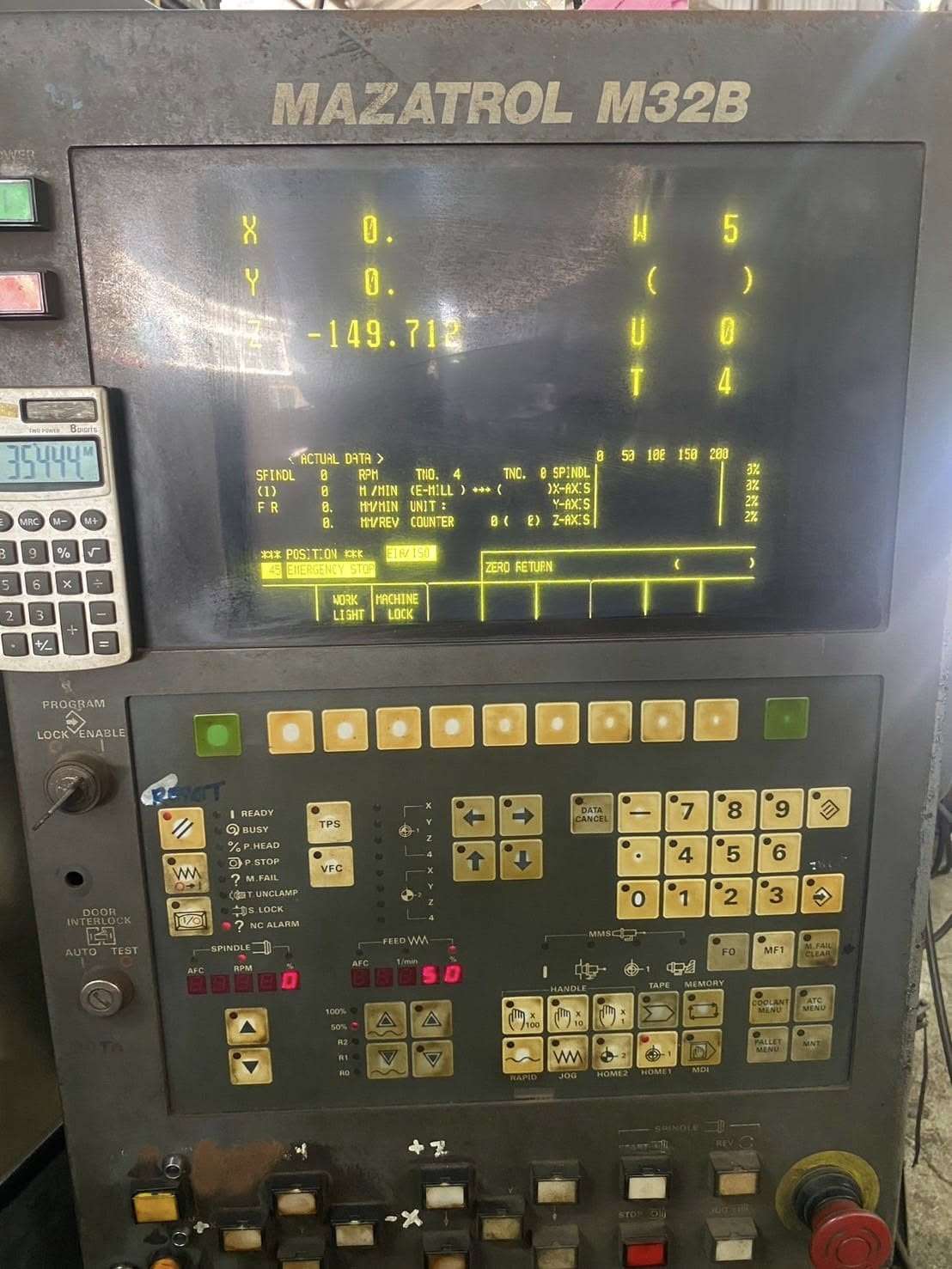 งานเปลี่ยนจอ MAZAK จาก CRT เป็น LCD