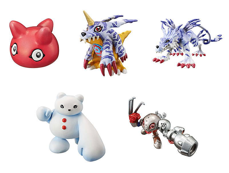 DIGIMON CAPSULE MASCOT COLLECTION VER.4.0 แบบเซ็ต