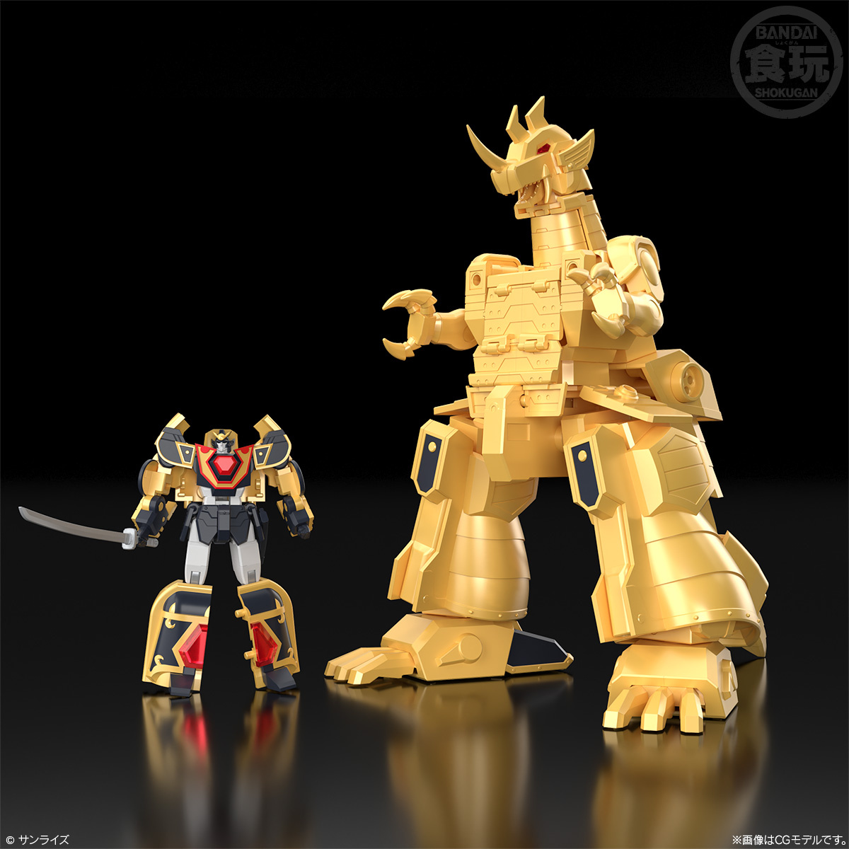 Bandai 4570117920660 SMP [SHOKUGAN MODELING PROJECT] GOLDRAN THE BRAVE OF GOLD W/O GUM
