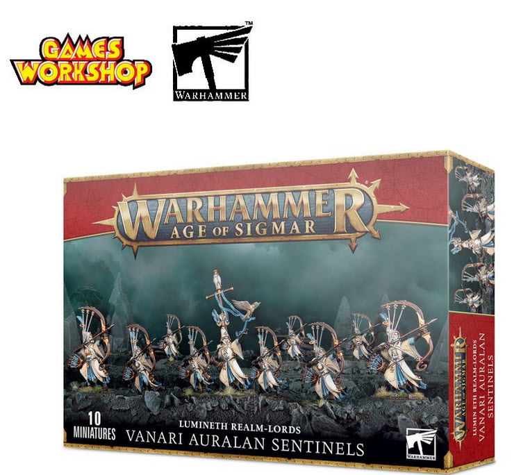 Warhammer 5011921179596 (Age) lumineth: vanari auralan sentinels
