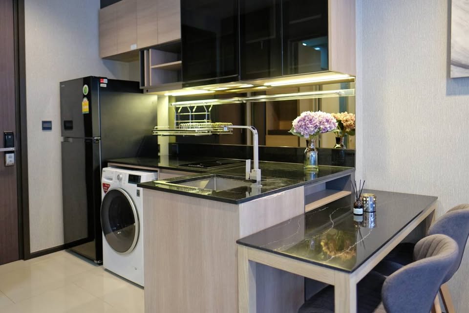 ปล่อยเช่า The LINE Asoke - Ratchada (เดอะ ไลน์ อโศก - รัชดา) - โซนพื้นที่ MRT พระราม9 1ห้องนอน 1ห้องน้ำ - ขนาดห้อง 35 ตรม. ชั้น 6 - ให้เช่า 24,000 ต่อเดือน