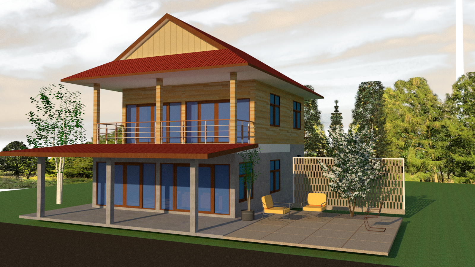 ❤️ใกล้ทะเล&ภูเขา บ้านเดี่ยว 2 ชั้น 3 ห้องนอน 2 ห้องน้ำ ประจวบคีรีขันธ์ Near Beach & Mountains 2 Storey Single House 3 Bedroom 2 Baht room Prachuap Khirikhan