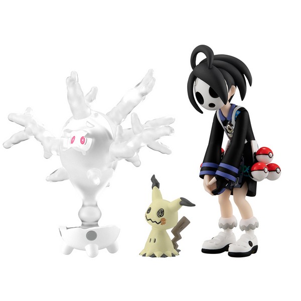 Bandai candty toy 4570117913525 POKEMON SCALE WORLD GALAR REGION ALLISTER & MIMIKYU & CURSOLA W/O