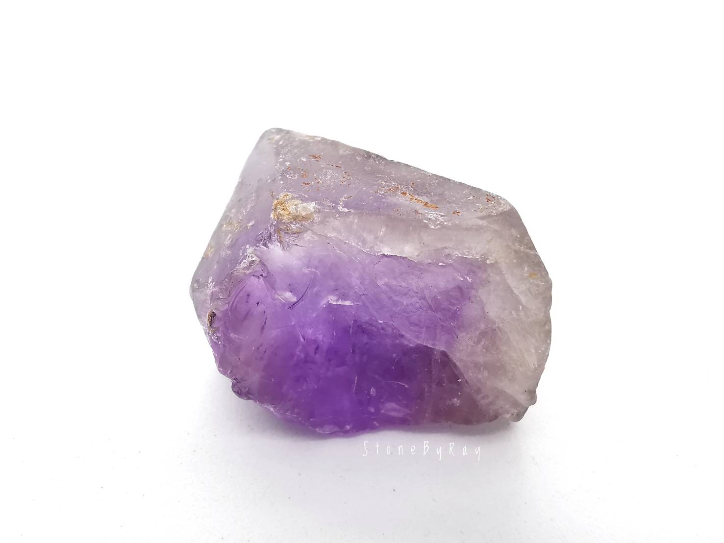 หินอเมทิสต์ผลึกธรรมชาติ Amethyst