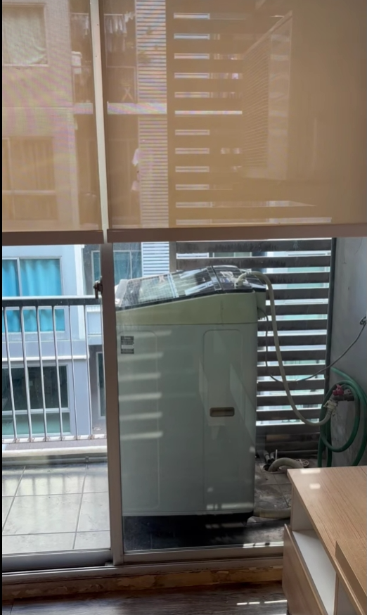 ให้เช่าห้องแบบ 1ห้องนอน 1ห้องน้ำ โซนพื้นที่ MRT สุทธสาร คอนโด A Space Play Ratchada - Sutthisarn (เอ สเปซ เพลย์ รัชดา-สุทธิสาร) ขนาดห้อง 33 ตรม. ชั้น 3 ตึก A