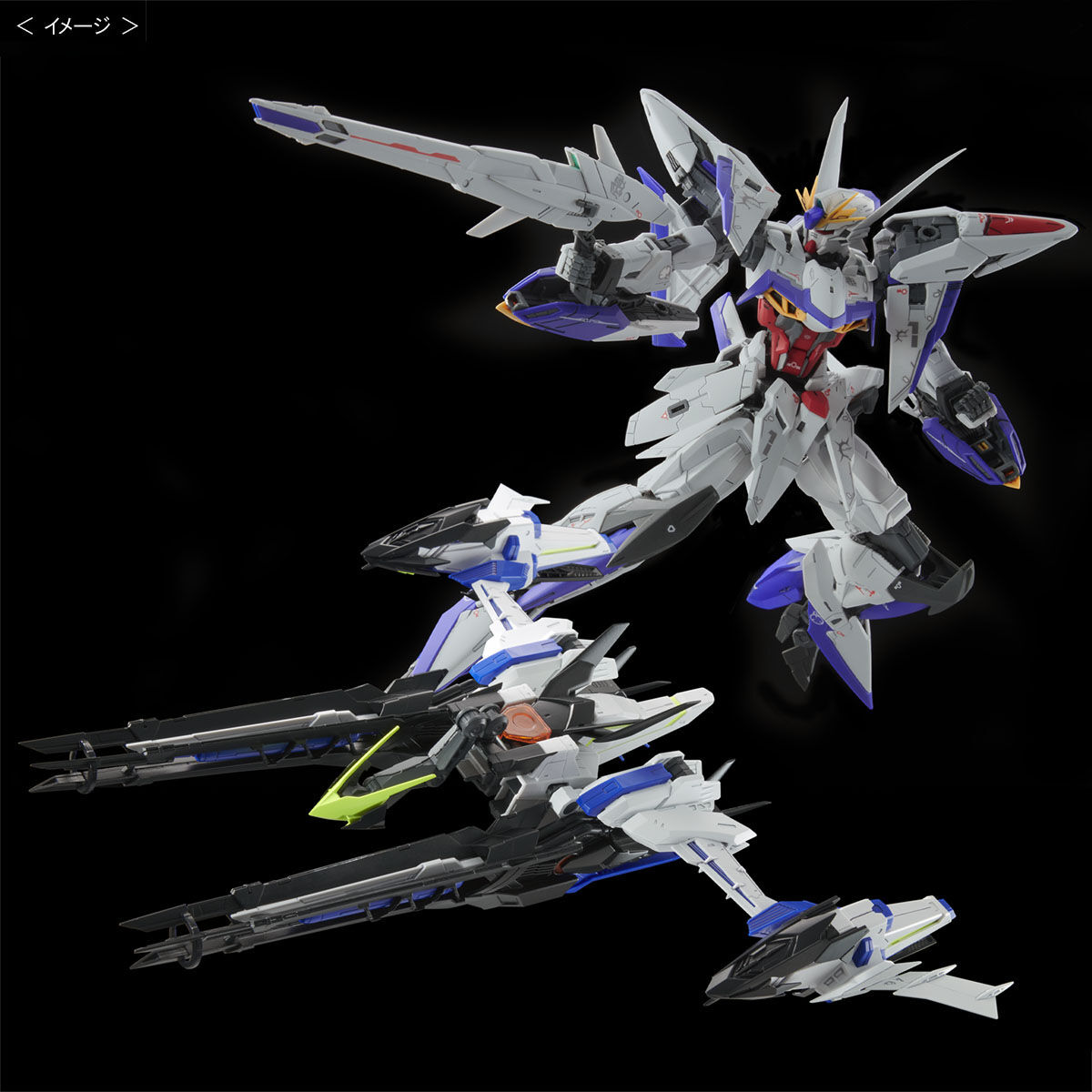 (เหลือ1ชิ้น) p-bandai mg eclipse+raijin striker 4573102649041