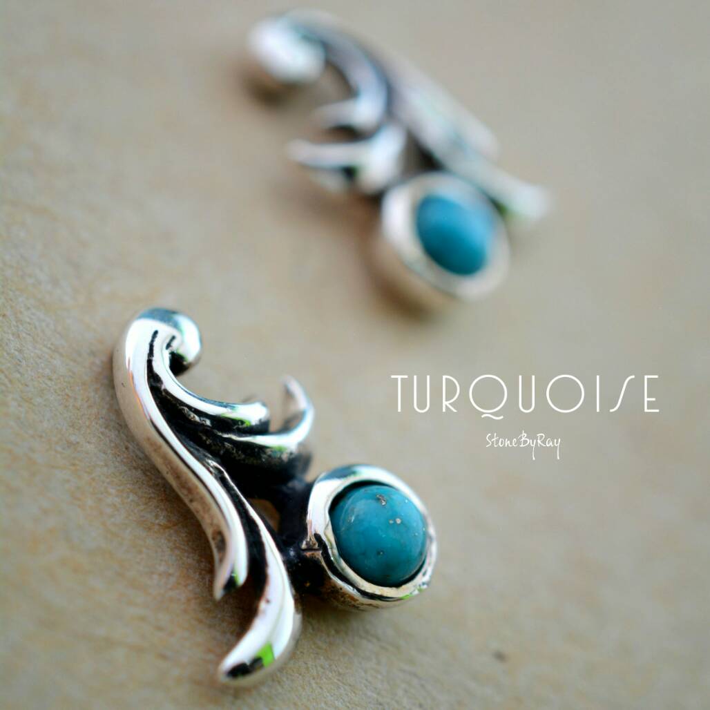 ต่างหูเทอร์ควอยส์(Turquoise)