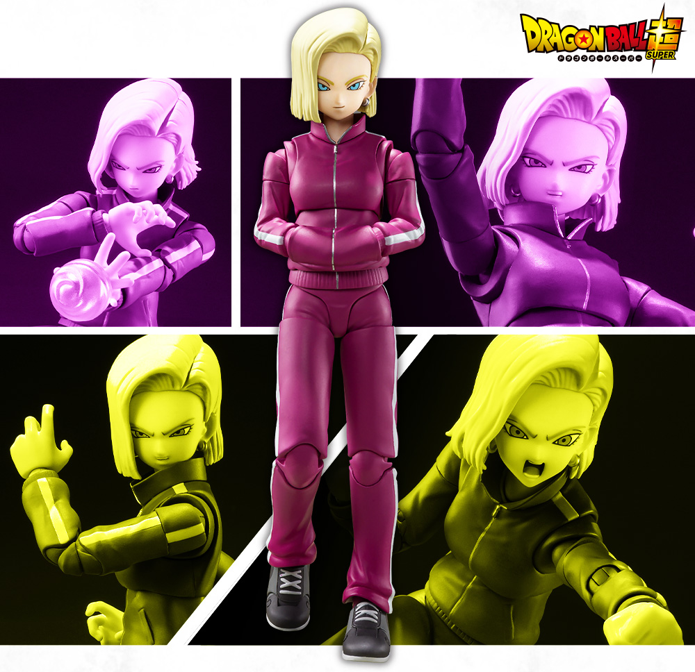 4573102618757 tamashii s.h.figuarts Android 18-universe survival saga