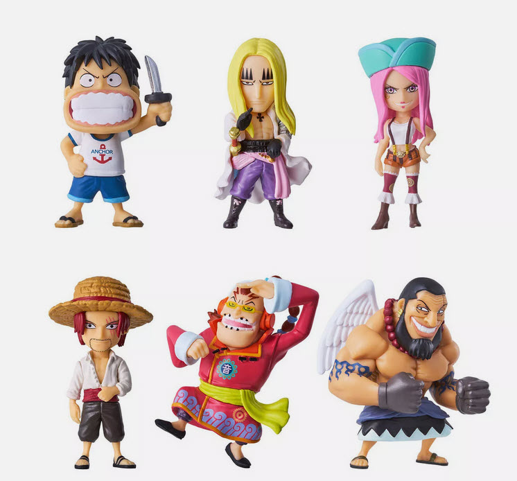 4549660948995 ได้ครบ 6 แบบ Gashapon - One Piece Onepi no Mi Figures Vol.16 set of 6