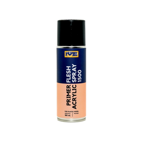 HB-010 primer flesh acrylic spray 1500 180ml. สเปรย์รองพื้นสีเนื้อ