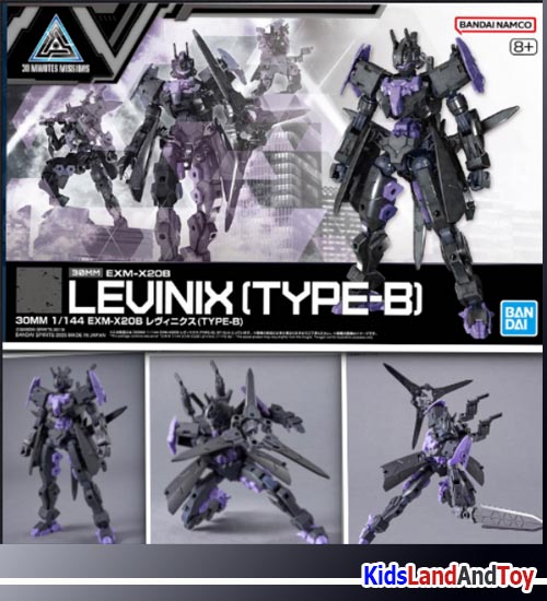 Bandai 4573102691842 30MM 1/144 EXM-X20B LEVINIX （TYPE-B）