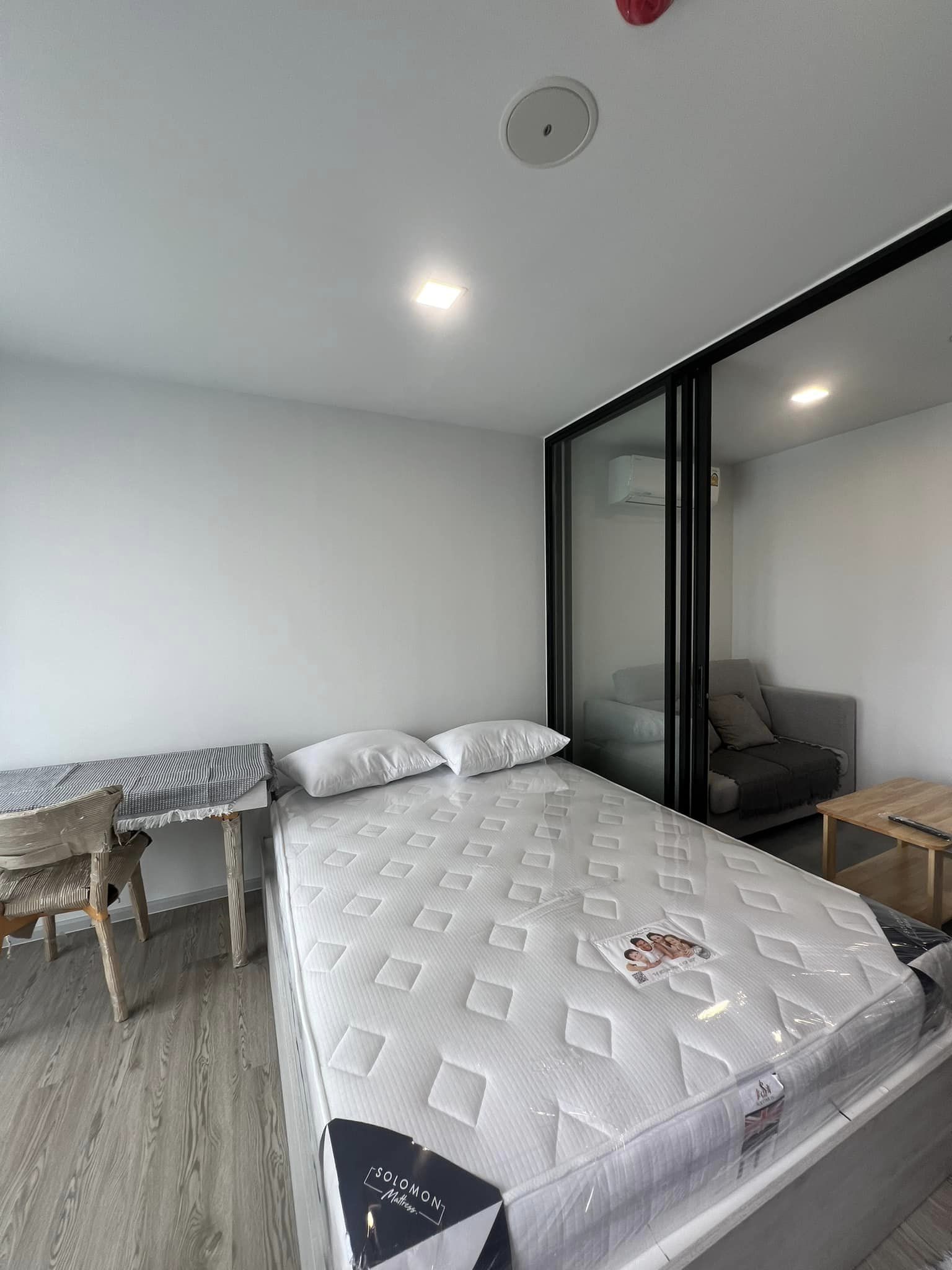 ปล่อยเช่าคอนโด Kave Seed Kaset (เคฟ ซี้ด เกษตร) - ใกล้ BTS เสนานิคม / เกษตร - 1ห้องนอน 1ห้องน้ำ 1ห้องนั่งเล่น 1ห้องครัว - ขนาดห้อง 26 ตรม. ชั้น 8 ตึก C