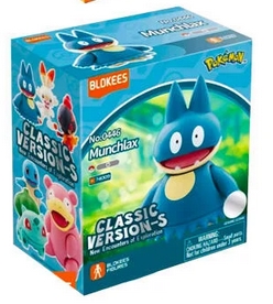 BLOKEES 810181530995 BLOKEES FIGURES POKEMON 74009 CLASSIC VERSION S MUNCHLAX