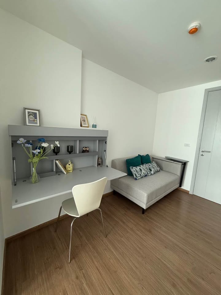 ให้เช่าคอนโด Niche Mono Rama 9 (นิช โมโน พระราม 9) โซนพื้นที่ MRT พระราม 9 ถนนเทียบร่วมมิตร ห้องแบบ 1ห้องนอน / 1ห้องน้ำ ขนาดห้อง 26.67 ตรม. ชั้น 7 ตึก B