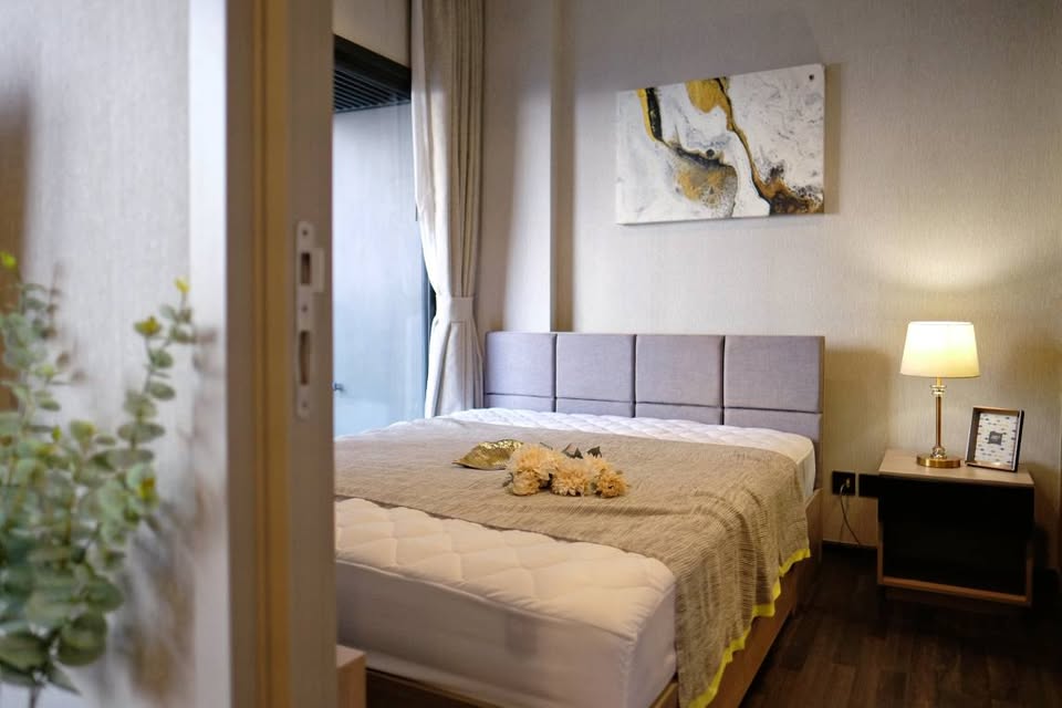 ปล่อยเช่า The LINE Asoke - Ratchada (เดอะ ไลน์ อโศก - รัชดา) - โซนพื้นที่ MRT พระราม9 1ห้องนอน 1ห้องน้ำ - ขนาดห้อง 35 ตรม. ชั้น 6 - ให้เช่า 24,000 ต่อเดือน