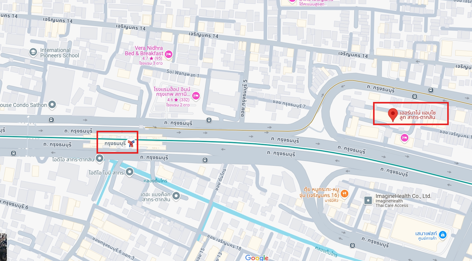 ปล่อยเช่า Urbano Absolute Sathon – Taksin (เออร์บาโน่ แอบโซลูท สาทร-ตากสิน) - โซนพื้นที่ BTS กรุงธน