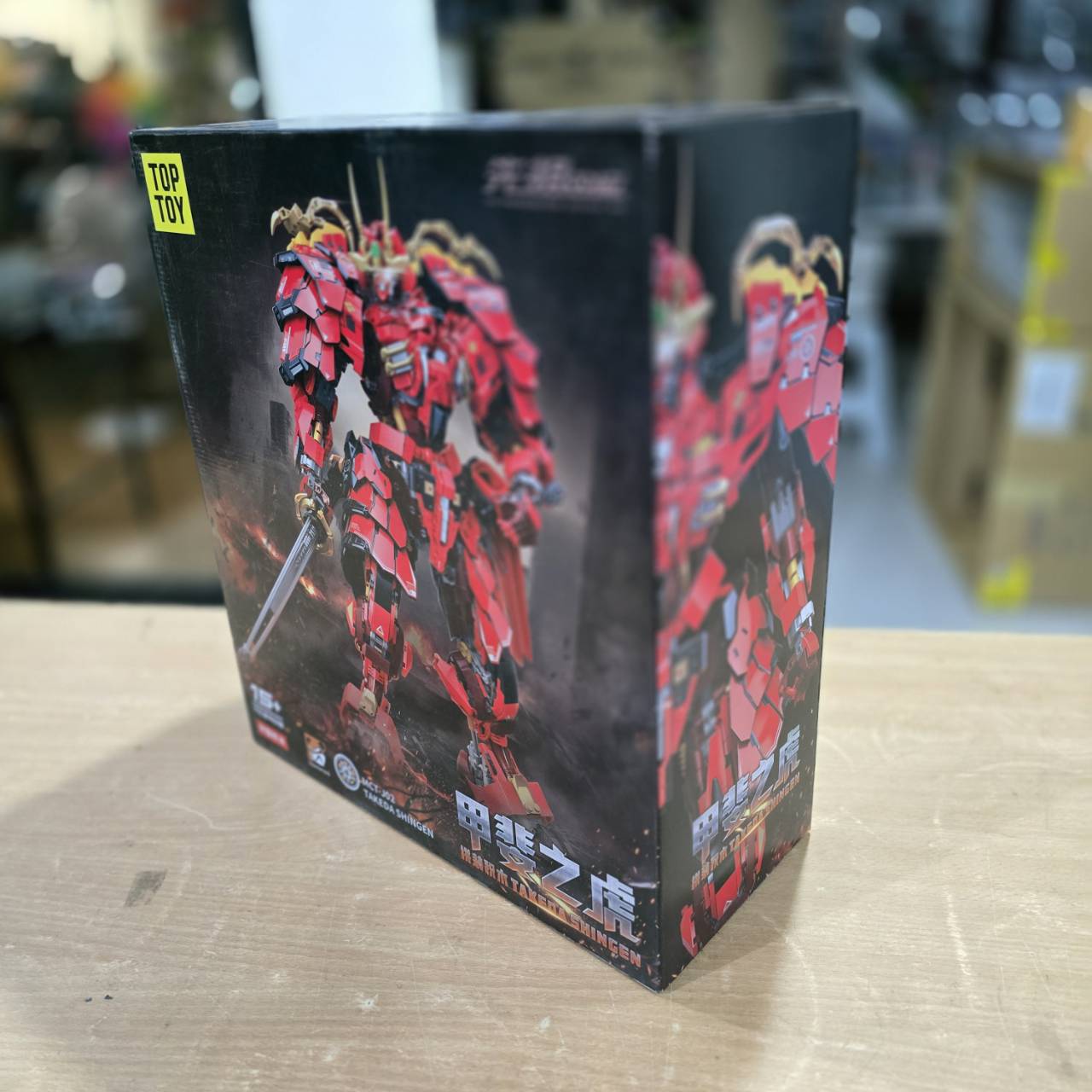 โมจีน 6936785423328 Toptoy x Moshow : Magic Blocks Takeda Shingen * ไม่ใช่โมเดลสำเร็จ *