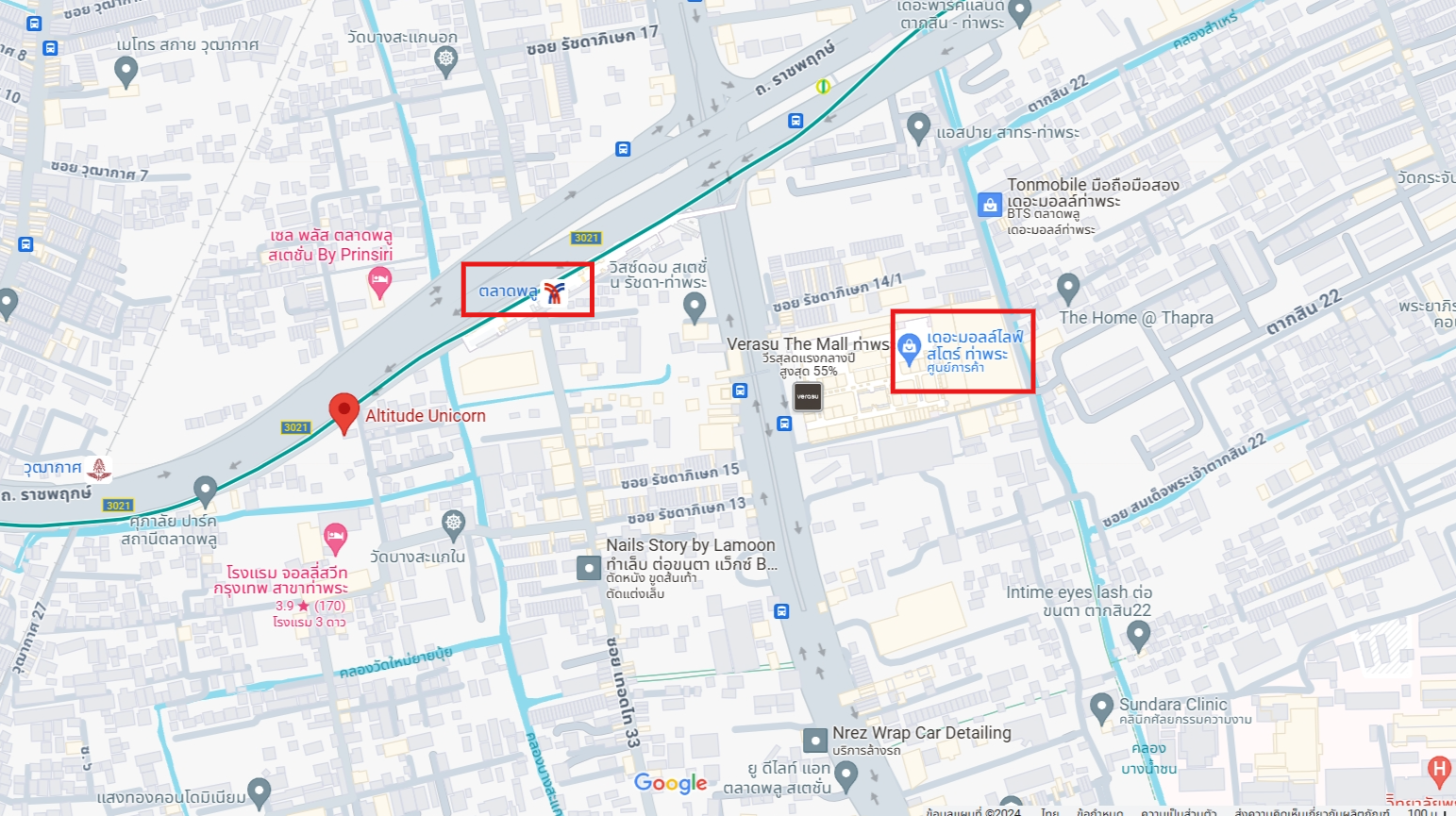 ปล่อยเช่าคอนโด อัลติจูด ยูนิคอร์น สาทร - ท่าพระ (Altitude Unicorn Sathorn - Thapra) - 1ห้องนอน 1ห้องน้ำ 1ห้องนั่งเล่น - ใกล้ BTS ตลาดพลู - ขนาดห้อง 23 ตรม. ชั้น 29