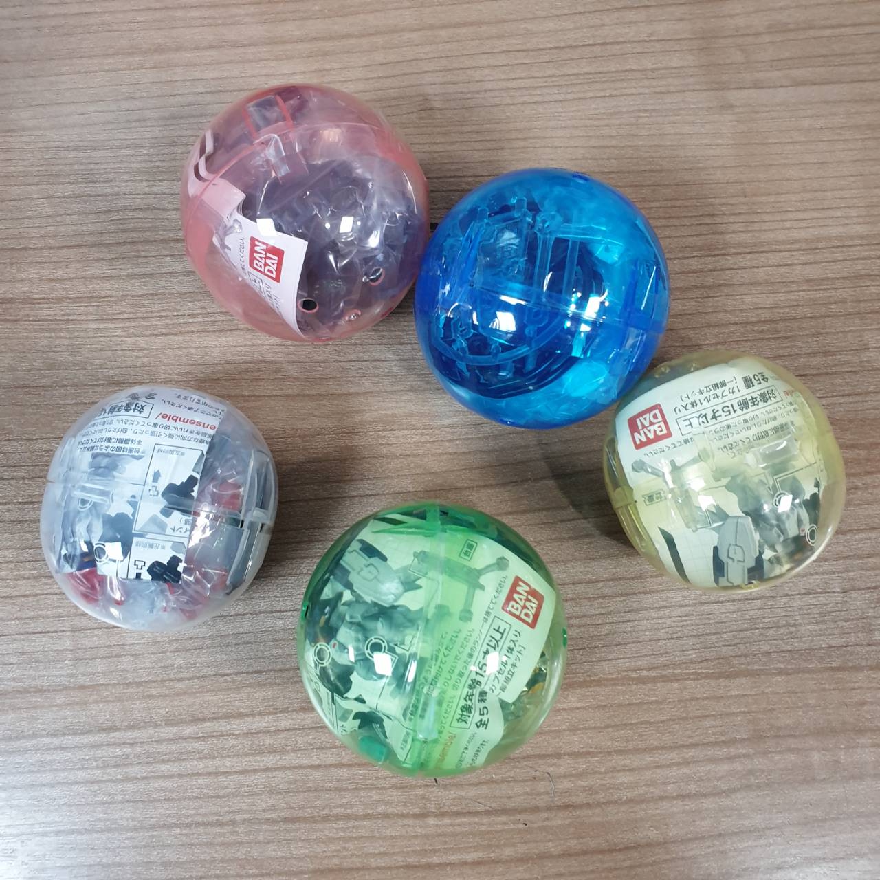 4549660766759 (set5) mobile suit ensemble part22 ได้ครบ 5 แบบ