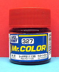 mr.color 327 red FS11136 10ml.