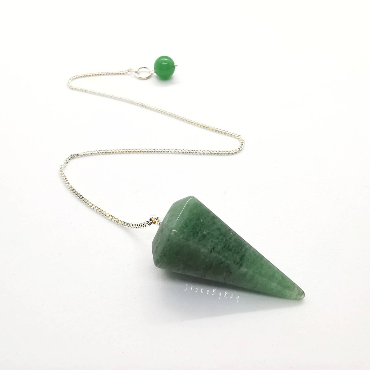 เพนดูลั่มหินกรีนอเวนเจอรีน Green Aventurine