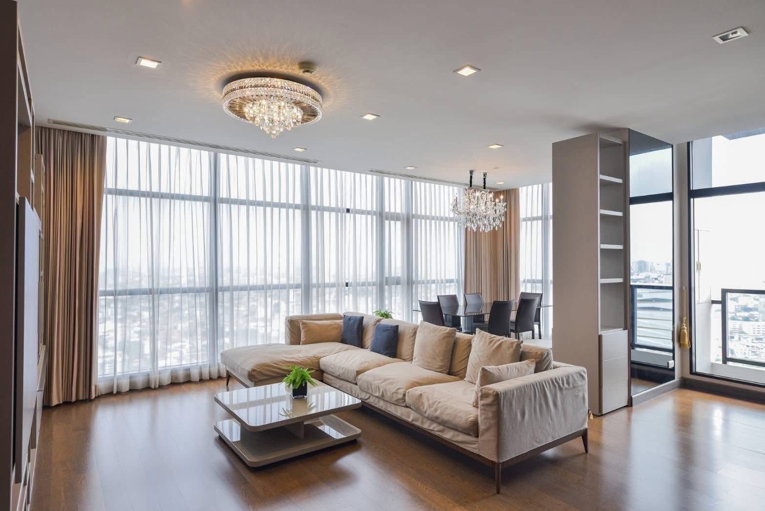 ให้เช่าคอนโด Urbano Absolute Sathon - Taksin (เออร์บาโน่ แอบโซลูท สาทร-ตากสิน) โซน รถไฟฟ้า BTS กรุงธนบุรี ห้องแบบ 3ห้องนอน / 4ห้องน้ำ ขนาดห้อง 165 ตรม. ชั้น 36-37