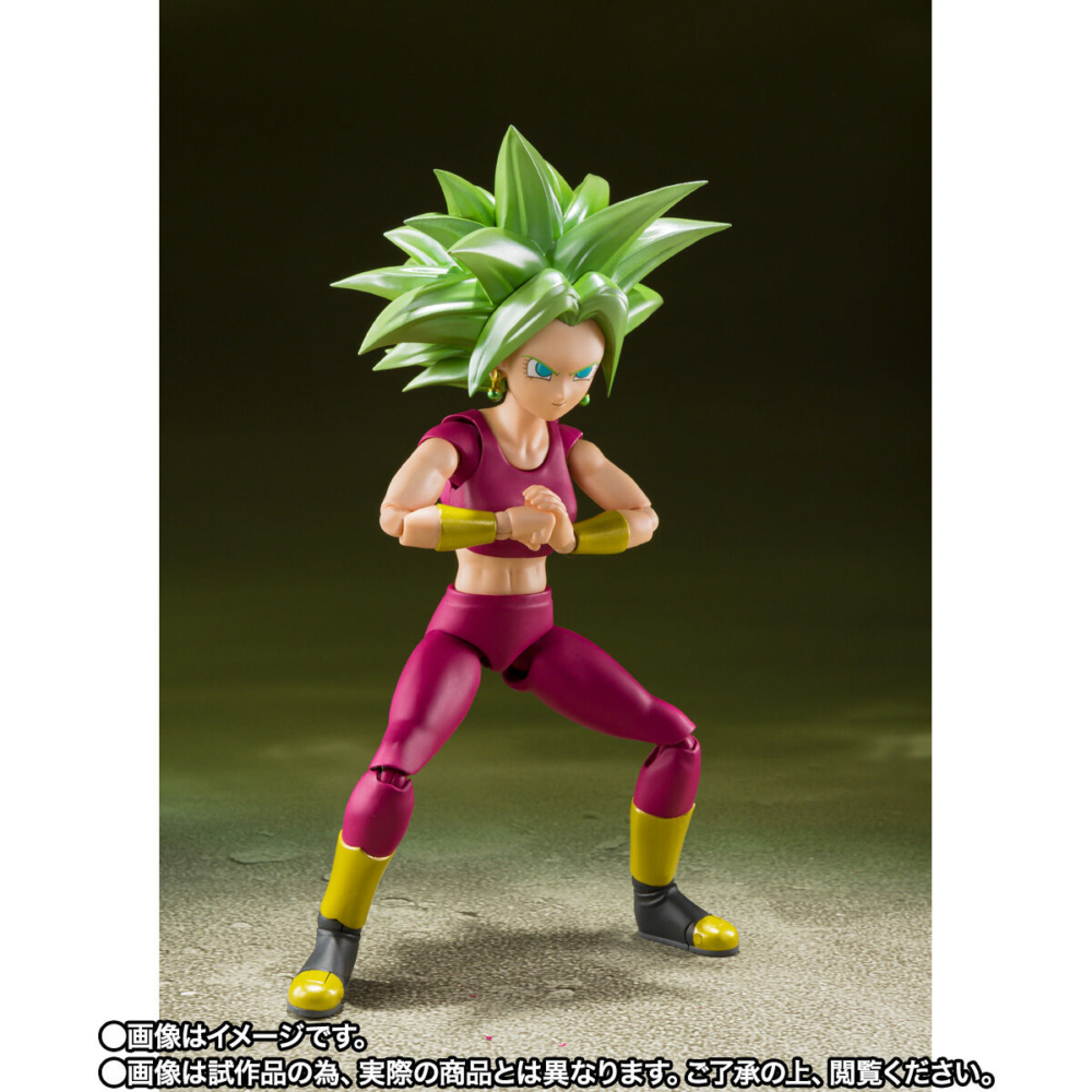(เหลือ1ชิ้น ทักแชทก่อนโอน) 4573102620606 (p-bandai) s.h.figuarts super saiyan kefla-dragon ball