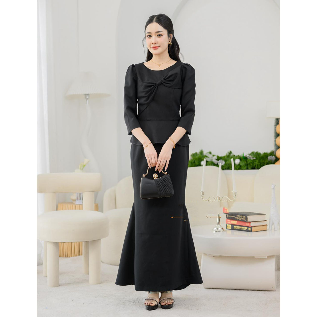 kudapy เซ็ทผ้าฝ้ายมัดหมี่ลพบุรี 4 ตะกอตีเกลียวทอมือ ผ้านุ่ม เนื้อดี ผ้าไม่หด ระบายอากาศดี