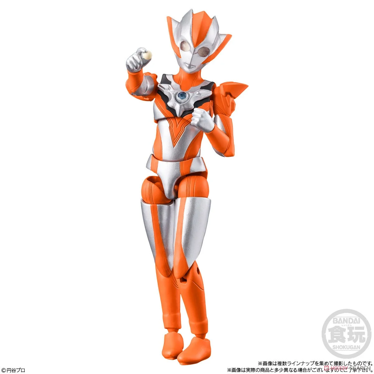 Bandai 9210321234 ได้4แบบ (set4) CHODO ALPHA ULTRAMAN 12