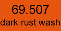 mecha vallejo 69. 507 dark rust wash 17 ml.