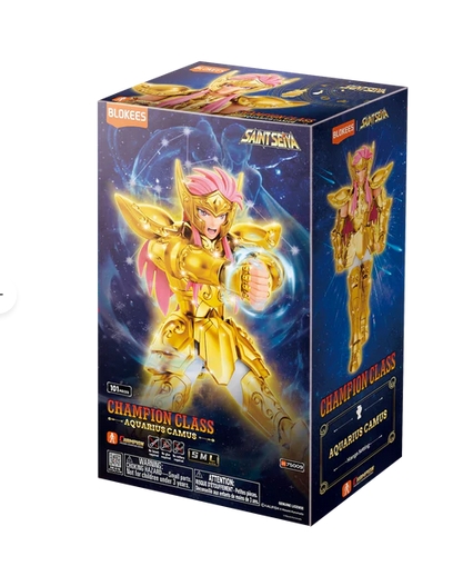 BLOKEES 810181532807 FIGURES - SAINT SEIYA 75009 CHAMPION CLASS 08 - AQUARIUS CAMUS