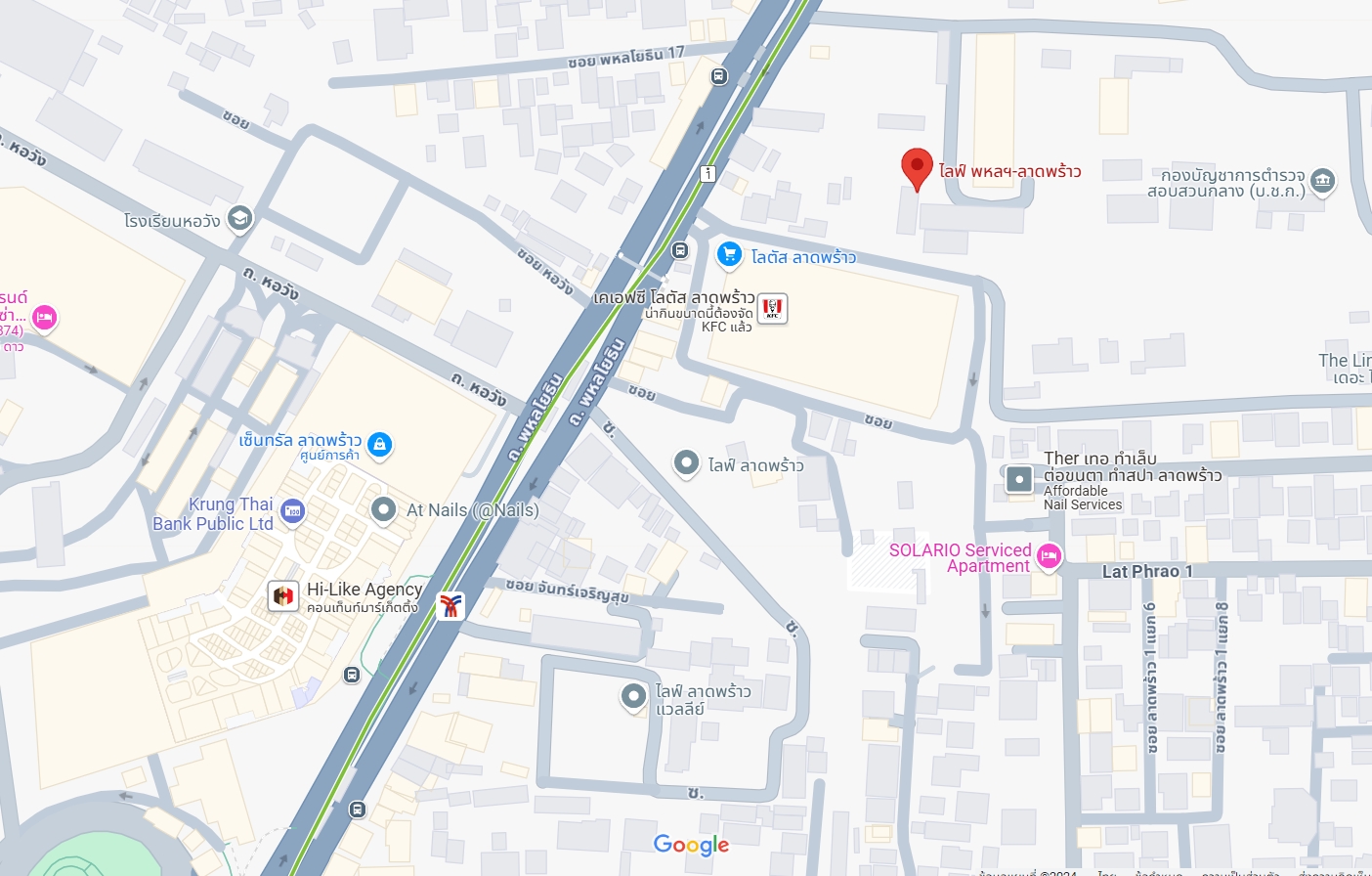 สนใจชมห้องติดต่อได้เลย Line ID: Smile-easy ปล่อยเช่าคอนโด LIFE Phahon-Ladprao (ไลฟ์ พหลฯ-ลาดพร้าว) - Studio 1ห้องน้ำ 1ห้องครัว - ใกล้ BTS ห้าแยกลาดพร้าว - ขนาดห้อง 29 ตรม. ชั้น 27