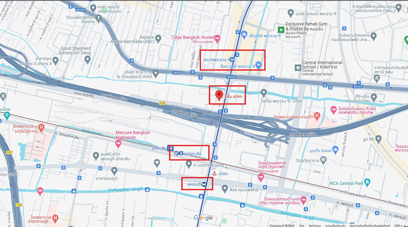 ปล่อยเช่าคอนโด Rhythm Asoke (ริทึ่ม อโศก) - Studio 1ห้องน้ำ - ใกล้ MRT พระราม 9 เพชรบุรี ARL มักกะสัน - ขนาดห้อง 22 ตรม. ชั้น 14 วิวสระว่ายน้ำ