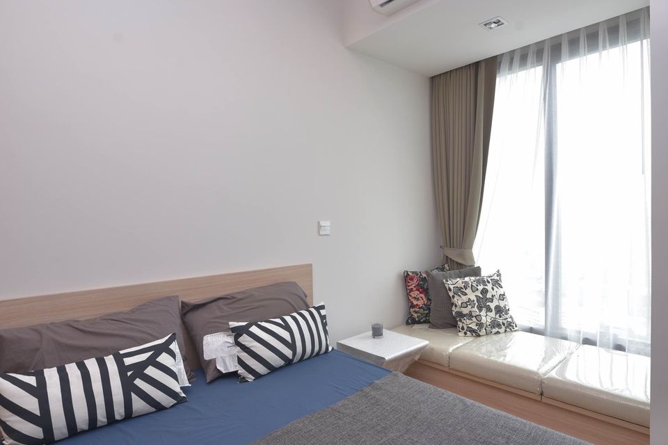 ปล่อยเช่าคอนโด M Jatujak (เอ็ม จตุจักร) - เลี้ยงสัตว์ได้ 1ห้องนอน 1ห้องน้ำ 1ห้องนั่งเล่น - ใกล้ BTS หมอชิต สะพานควาย /MRTจตุจักร กำแพงเพชร - ขนาดห้อง 33 ตรม. ชั้น 29 ตึก A ทิศตะวันออก