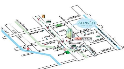 ให้เช่าคอนโดเปรมสิริ บูทิค พาร์ค ห้องสตูดิโอแถวมหาลัยเกษตร