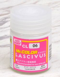 mr.hobby CL-06 LASCIVUS CLEAR WHITE (primary) 18 ml.