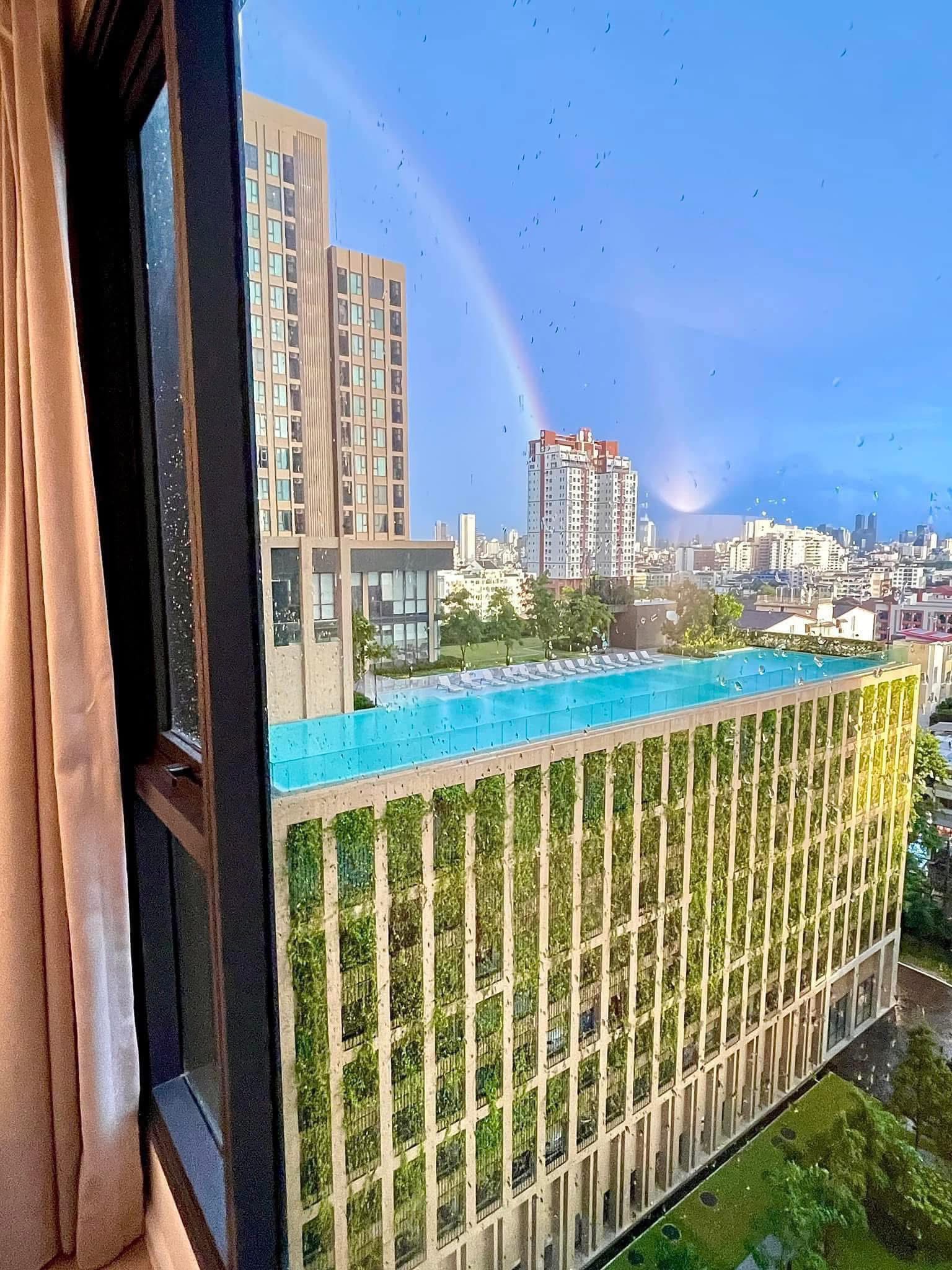 High Rise โซนพื้นที่ BTSหมอชิต MRTจตุจักร ให้เช่าห้องแบบ 1ห้องนอน 1ห้องน้ำ คอนโด Denim Jatujak (เดนิม จตุจักร) ขนาดห้อง 34 ตรม. ชั้น 11 ตึก C