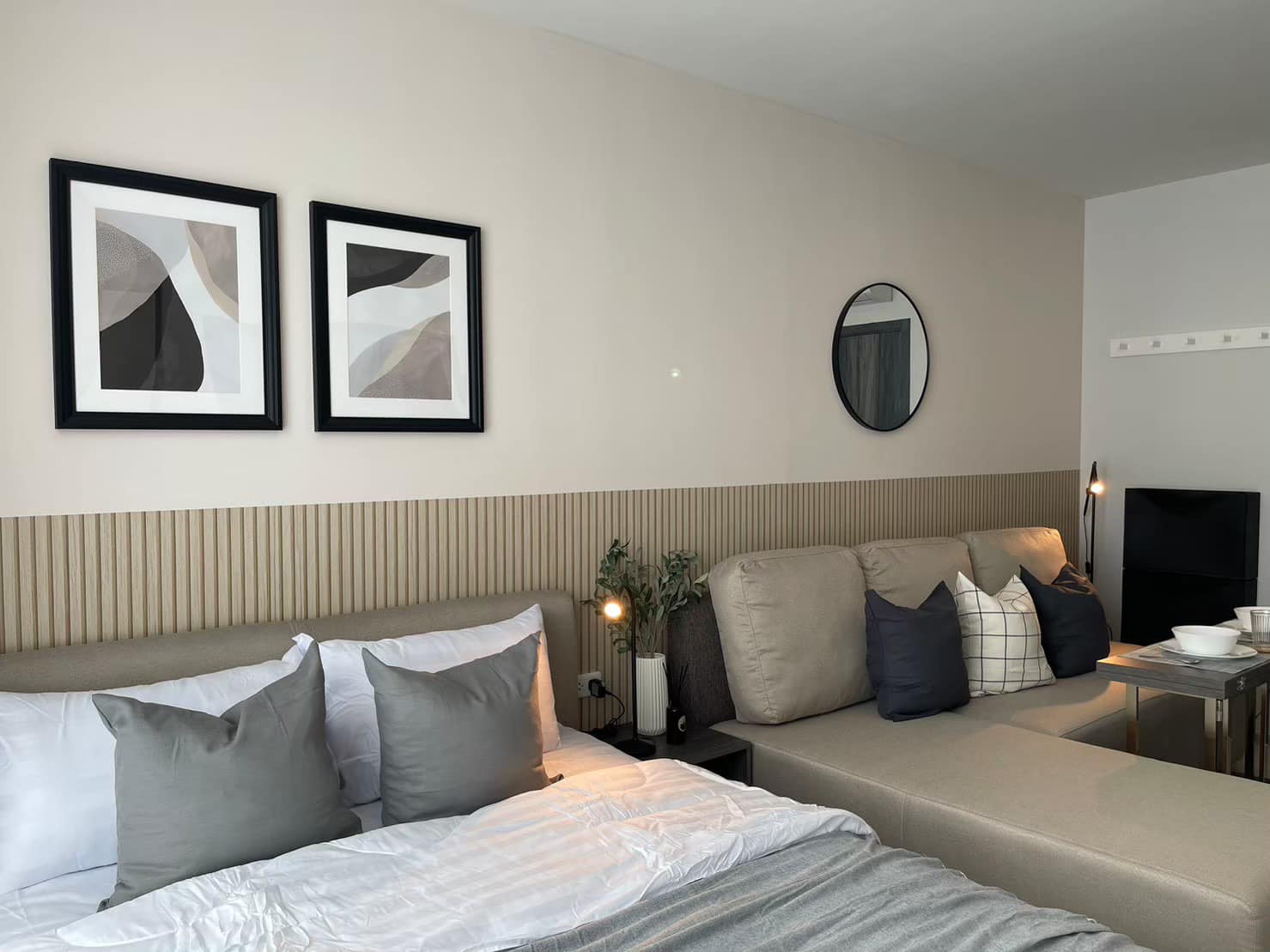 ปล่อยเช่าคอนโด Elio Del Nest (เอลิโอ เดล เนสท์) - Studio 1ห้องน้ำ 1ห้องนั่งเล่น - ใกล้ BTS อุดมสุข - ขนาดห้อง 26 ตรม. ชั้น 29