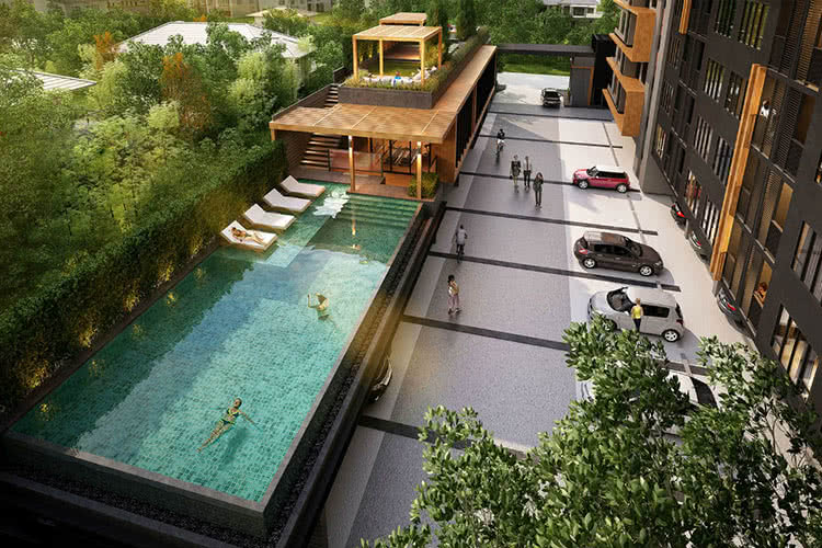 ปล่อยเช่าคอนโด D Mura Ratchayothin (ดี มูระ รัชโยธิน) - 1ห้องนอน 1ห้องน้ำ 1ห้องนั่งเล่น - ใกล้ BTS เสนานิคม - ขนาดห้อง 31.36 ตรม. ชั้น 5