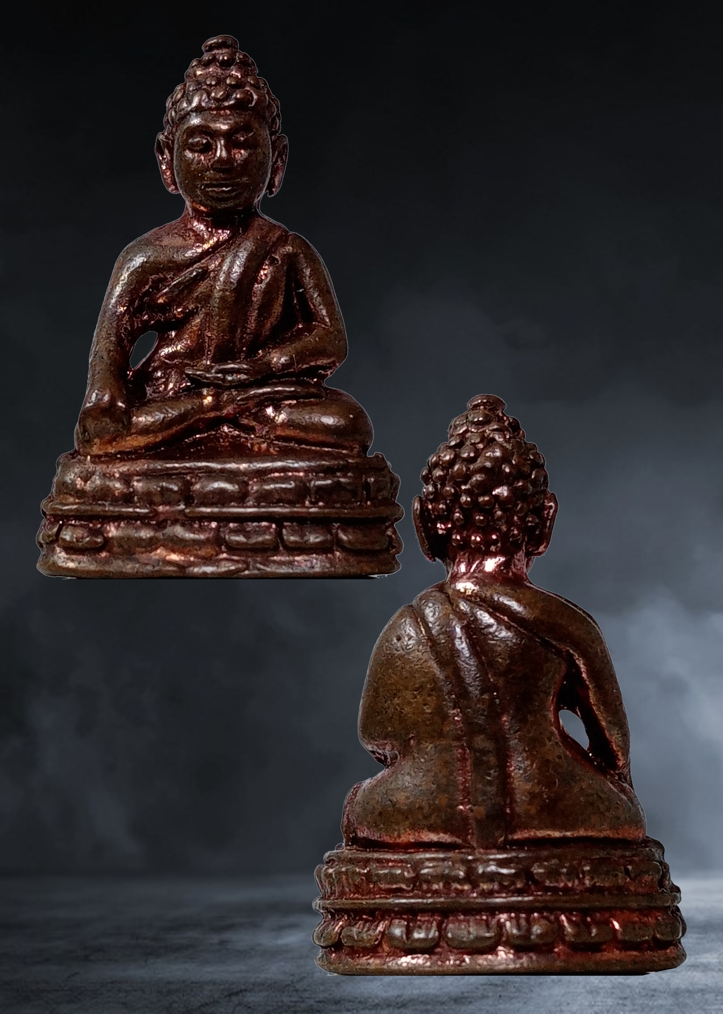 พระชัยวัฒน์ วัดสุทัศน์ จ.กรุงเทพ รุ่นพระชัยร้อยล้าน เนื้อนวะโลหะ