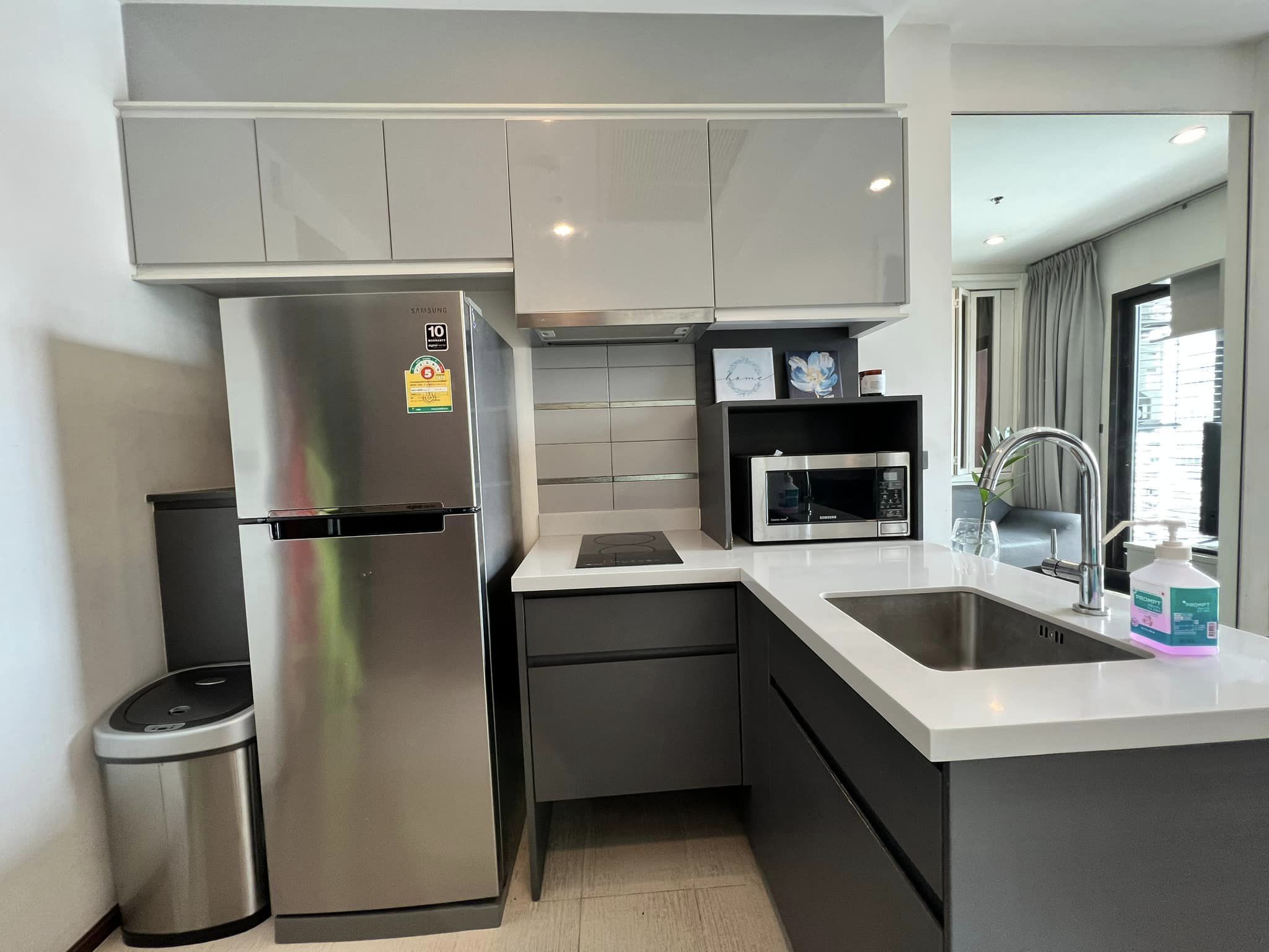 ปล่อยเช่าคอนโด WYNE Sukhumvit (วายน์ สุขุมวิท) - 1ห้องนอน 1ห้องน้ำ 1ห้องนั่งเล่น - ใกล้ BTS พระโขนง - ขนาดห้อง 30 ตรม. ชั้น 20